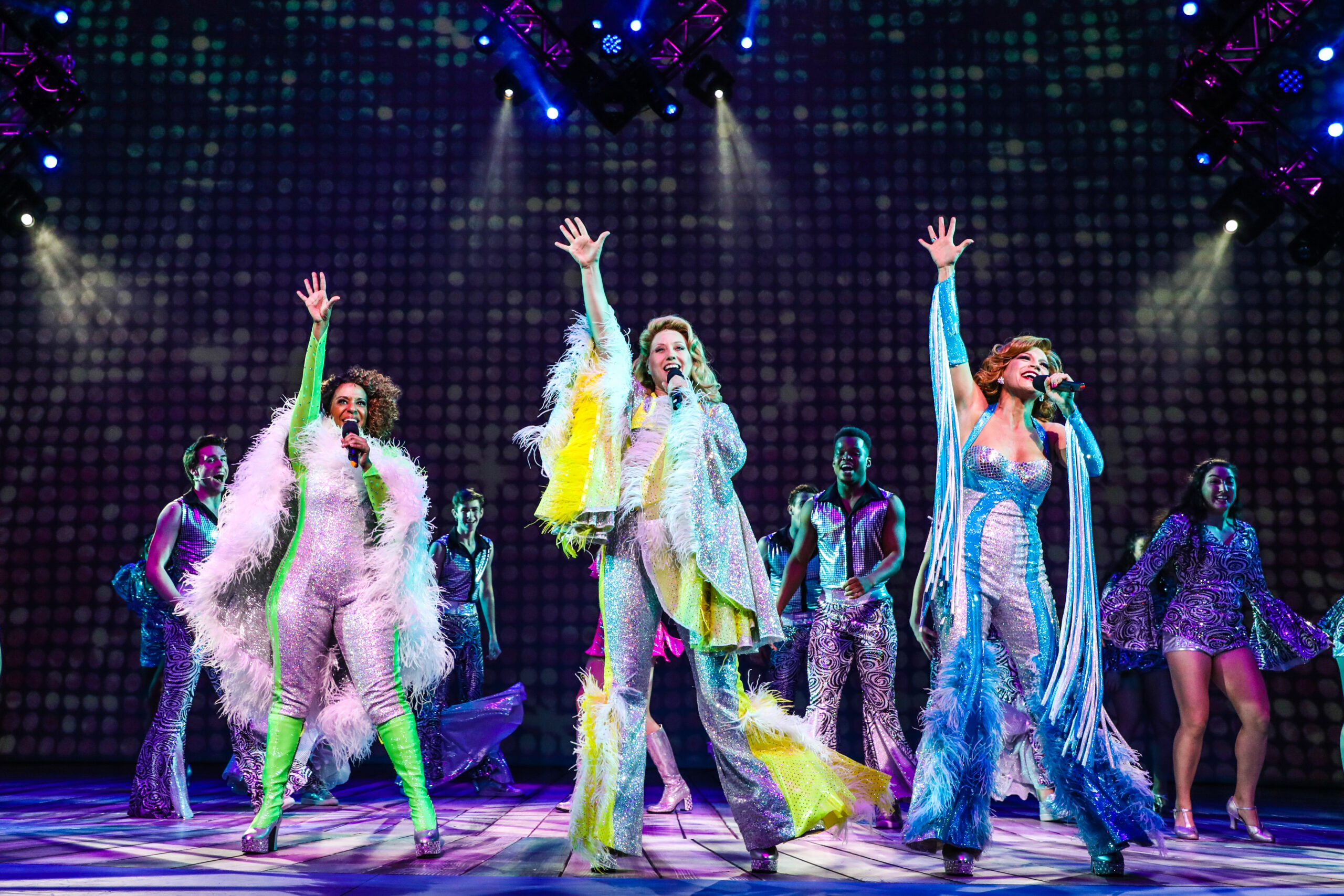 TUTS2019 production of Mamma Mia! Photo by Melissa Taylor