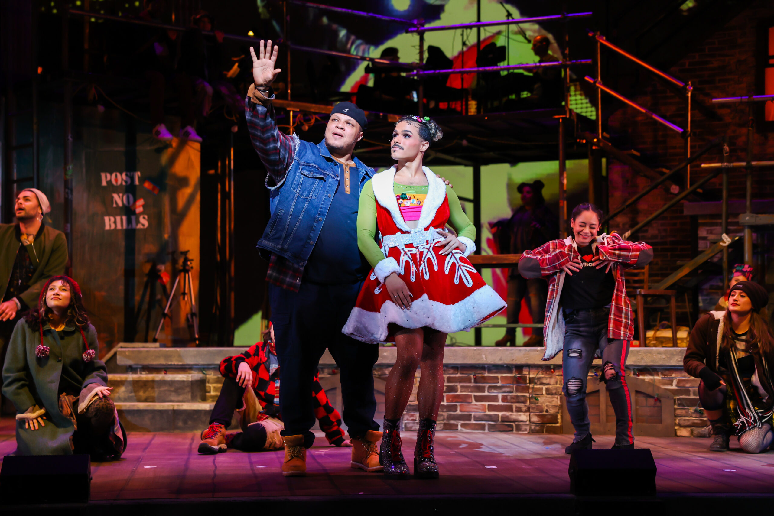 TUTS 2023 production of RENT. Photo by Melissa Taylor.